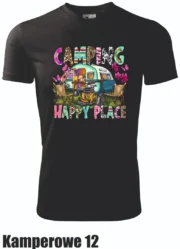 Koszulka - Camping is my happy place