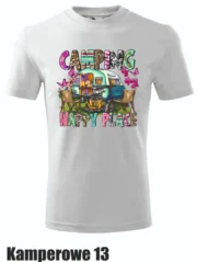 Koszulka - Camping is my happy place - obrazek 2