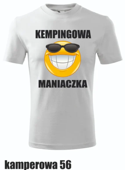Koszulka - Kempingowa maniaczka