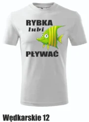 Koszulka - Rybka lubi pływać