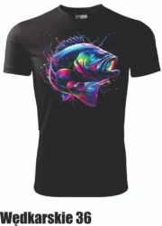 Koszulka - Kolorowa ryba - obrazek 2