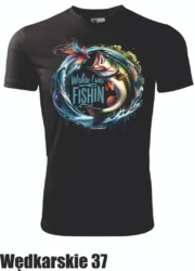 Koszulka - Wishin' I was fishin'