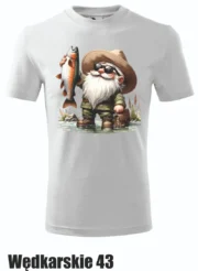 Koszulka - Krasnal wędkarz