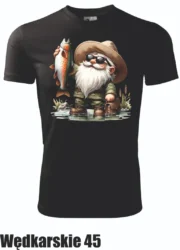 Koszulka - Krasnal wędkarz - obrazek 2