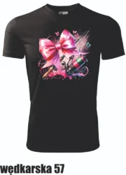 Koszulka - Wędka i kokarda