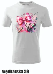 Koszulka - Wędka i kokarda - obrazek 2