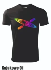 Koszulka - Kolorowy kajak