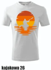Koszulka - Kajak i zachód słońca - obrazek 2