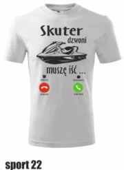 Koszulka - Skuter dzwoni - muszę iść... - obrazek 2